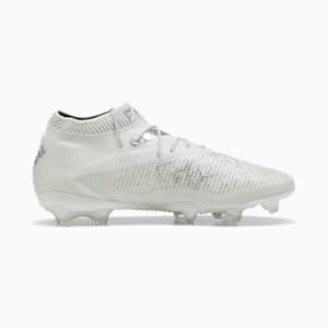 Chaussures de soccer à crampons pour terrain ferme FUTURE 8 ULTIMATE Homme, PUMA White-Matte Silver, extralarge